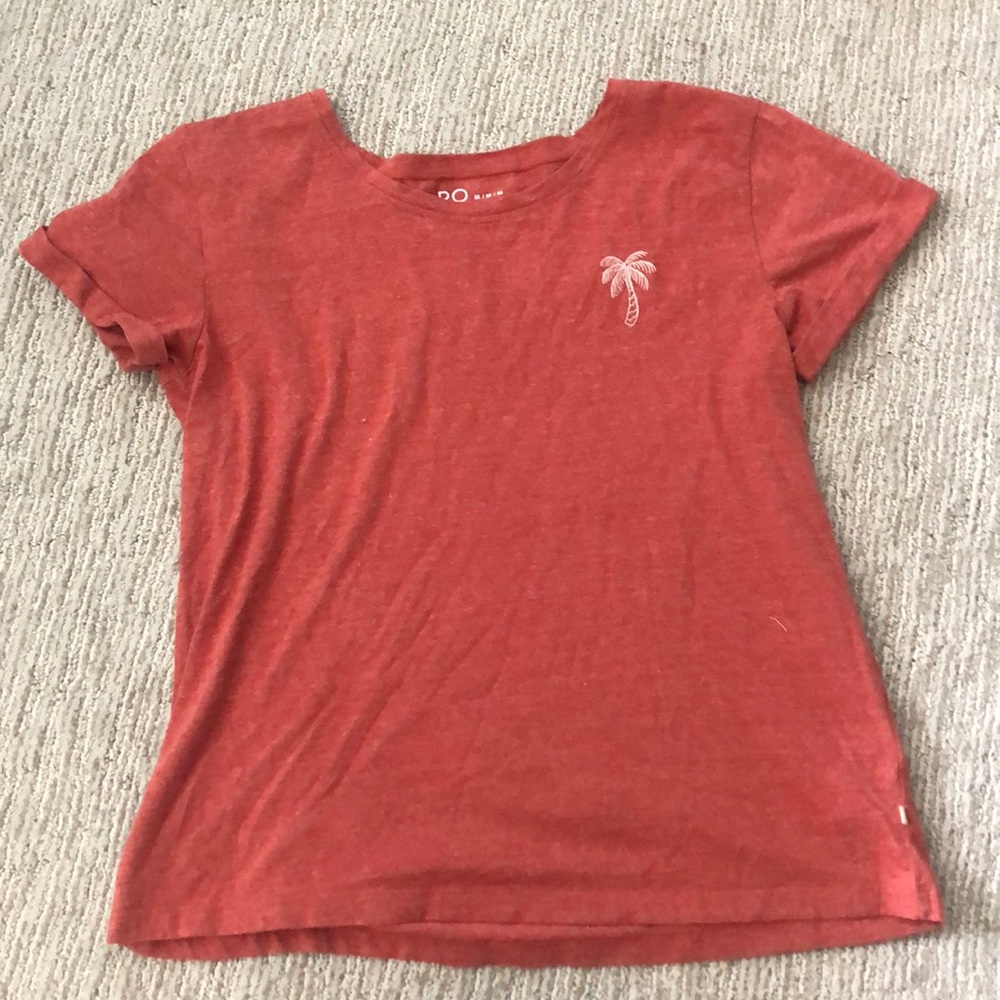Burnt orange ROXY t shirt